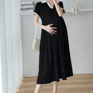 임부복 반팔 원피스 빅사이즈 라운지 데일리 임산부 반팔 원피스 여름 수유