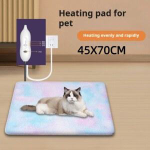 애완동물 난방 패드 고양이 일정 온도 담요 유지 전기 방수 매트리스 45X70CM 내구성 강아지