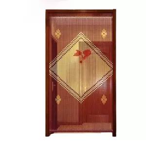 중국집 발 주방 가림막 실내 출입문 비즈커텐 커튼 현관 식당 나무 문발 구슬 스트립