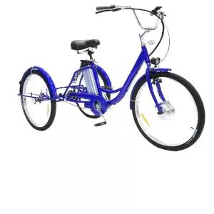 성인 세발 자전거 24인치 어른 유원지 공원 7단 삼륜