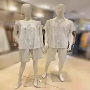 AMP4629SAWP4629S_커플 크레이프4629S파자마세트