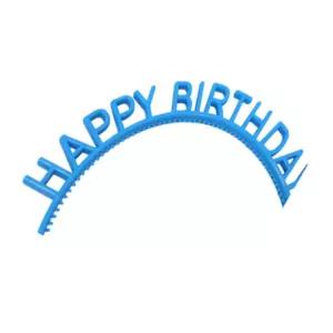 생활품위 해피버스데이 머리띠 사진촬영용생일헤어밴드