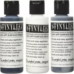 배저 에어브러시 SNR-210 스티닐레즈 워터 베이스 아크릴 폴리우레탄 3색 프라이머 2온스