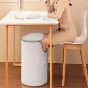 발난로 풋워머 파티션 담요 온열기 원통형 전기매트 사무실 보온기