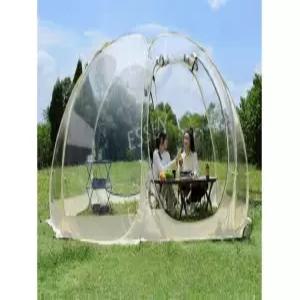 투명 쉘터 밤하늘 돔텐트 텐트 8각360cm PVC