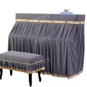 고급 패브릭 두꺼운 세트 의자 피아노 덮개 유럽식 우아한 커버 전체