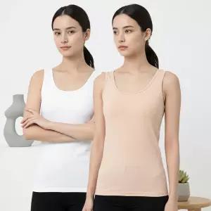 BYC 보디드라이 냉감 여름 민소매 이너웨어 2매 EDS1004_2P