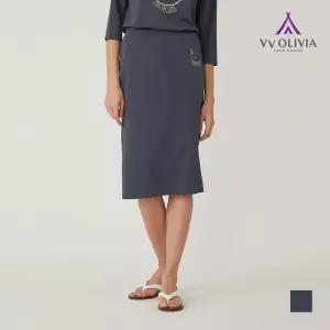 [비비올리비아] H라인 져지 스커트_VVCDKYM3481