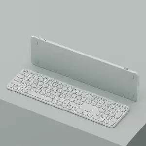 엑토 사무용 저소음 슬림 인체공학 풀배열 블루투스 키보드 B608