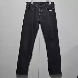 리바이스 504 흑청 바지/ 32인치/싹다구제