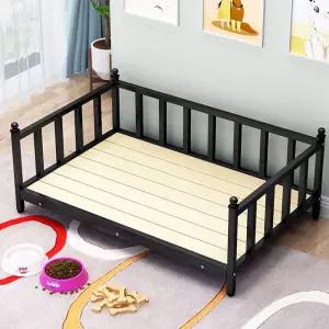 침대 철제 대형견 하우스 프레임 펫침대 실내용 애견 쇼파