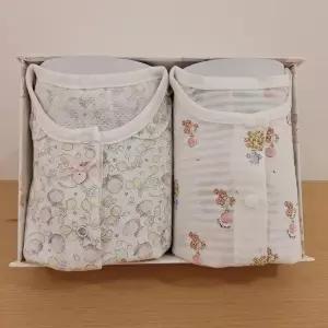 [밍크뮤](신세계 사우스시티)[26년SS출산선물]IV)후르츠퐁퐁뱀부반팔내의&보타닉플라워반팔내의세트(363...