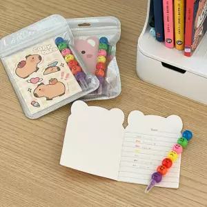 미니 노트 선물세트 구디백 공책 답례품 생일 문구세트 학용품 단체 학원