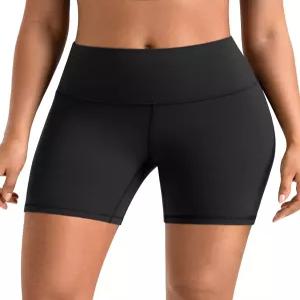 컬러풀코알라 여성용 드림럭스 하이웨이스트 요가 반바지 6인치 인심 운동 타이츠