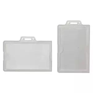 사원증 바로바)ID카드케이스(세로)-팩(50개입)