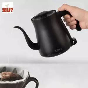 전기 바리스타 드립포트 커피포트 800ml 블랙 티포트 핸드