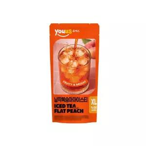 유어스 납작복숭아 아이스티 500ml x 20개