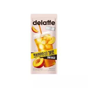 delaffe 복숭아아이스티 제로 500ml x 4개