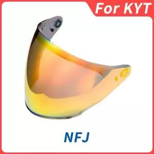 헬멧 바이저 KYT 스크린 윈드 쉴드 오토바이 고강도 액세서리 용 바이크 실