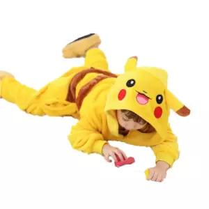 할로윈 피카츄 코스튬 잠옷 의상 파티 옷 코스프레 100cm 1번