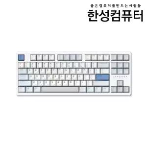 한성컴퓨터 TFG Magnetox 2XL 그레이레이니 유선 키보드 텐키리스 87키