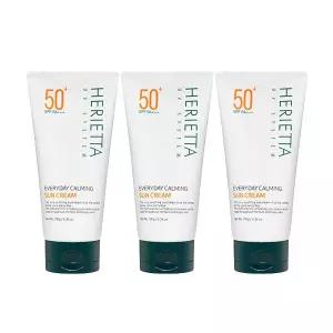 테온셀 헤리에타 에브리데이 카밍 선크림 180g x 3개