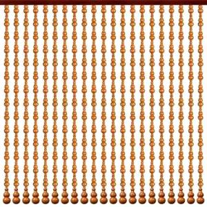 조롱박 풍수 문 파티션 방지 모기 구슬 플라스틱 장식 1. 커튼 Red