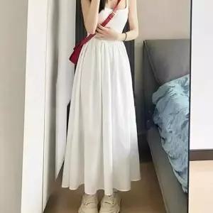 여신룩 레이어드 나시 롱 원피스 (HSJ-WFJFXH9)