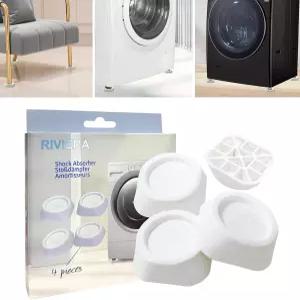 쇼크 업소버 풋 패드 세탁기 및 건조기의 움직임을 방지하고 소음과 진동 줄이며 들어 올리고 안정화 수평