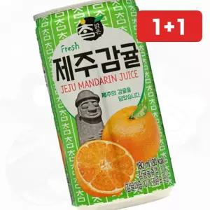 과일주스 대일 참맑은 제주감귤 175ml x 30캔 (1+1)