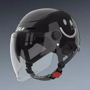 오토바이 여름 반모헬멧 여성용 헬멧 듀얼렌즈 프리사이즈 킥보드 스쿠터