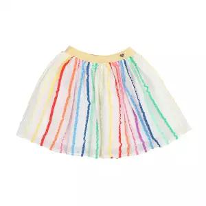 [롯데백화점]프렌치캣 무지개 프릴 샤 스커트(Q22DBS050)