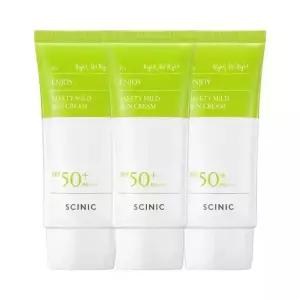 테온셀 싸이닉 무기자차 1위 엔조이 세이프티 마일드 선크림 50g 3개