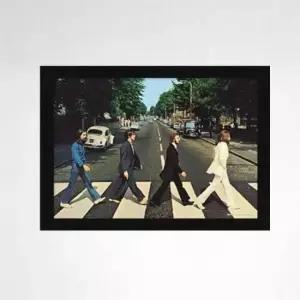 puzzle 1000피스 비틀즈 애비로드 직소퍼즐 우드블랙액자포함