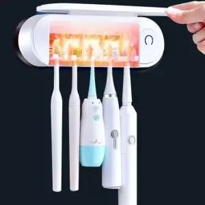 칫솔살균기 UVC LED 램프 건조 소독 원터치 충전형 칫솔 살균기