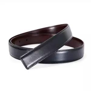 몽블랑 호환 가죽 벨트 헤드리스 교체용 소가죽 남성 