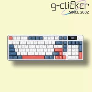 지클릭커 오피스프로 WK50 LCD 98 RGB 풀윤활 사무용 무소음 무선 키보드 건담