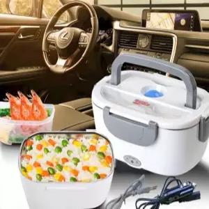 차량용 24V 스텐 보온 도시락 12V 화물차 소형 캠핑용 가열 차박