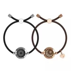 커플진동팔찌 장거리 연애 커플템 커플 연결 진동