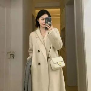 여자 겨울 롱코트 시어링 여성 코트 엑스트라 자켓 패딩안감