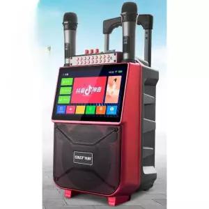 이동식 노래방 기기 소형 장비 버스킹 노래방기계