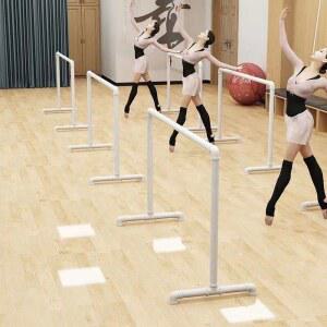 1인용 발레바 스트레칭바 연습 더블 용품 흰색 업그레이드 발레 댄스 학원 1.