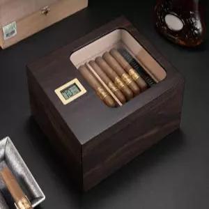 시가 보케이스 우드 습도조절 상자 캐비닛 휴대용