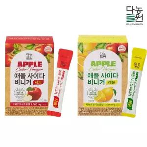 다농원 애사비 애플사이다비니거 10개입 2박스 (사과 레몬 각1박스)