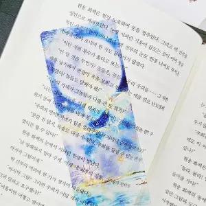 달의나비 투명책갈피