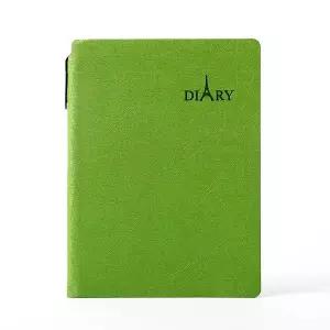 가죽커버 볼펜 유선 수첩 제본노트 WFLOQ23