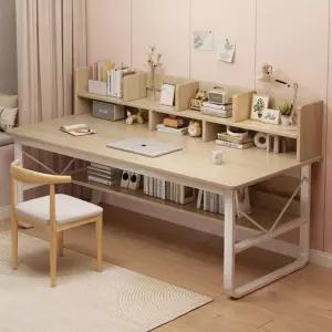 학생 책상 중고등 컴퓨터 넓은 고등 스터디 세트 대학생 타공보드 학습데스크