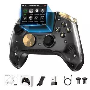 심박수 모니터 및 디스플레이 홀 효과 트리거 프로그래머블 백 버튼 PC 스위치 스팀 안드로이드 iOS -