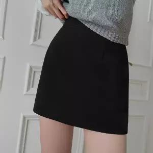 핫핑 [안감O][쫀쫀리프팅] 라비 스판 A라인 미니스커트