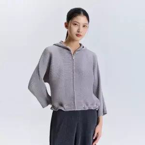 [플리츠미](의정부점)루즈핏 슬리브 집업_PPJKS126018